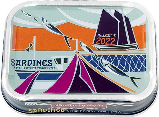 Actual product image Les Mouettes d'Arvor Season Sardines 2020 (115 g)