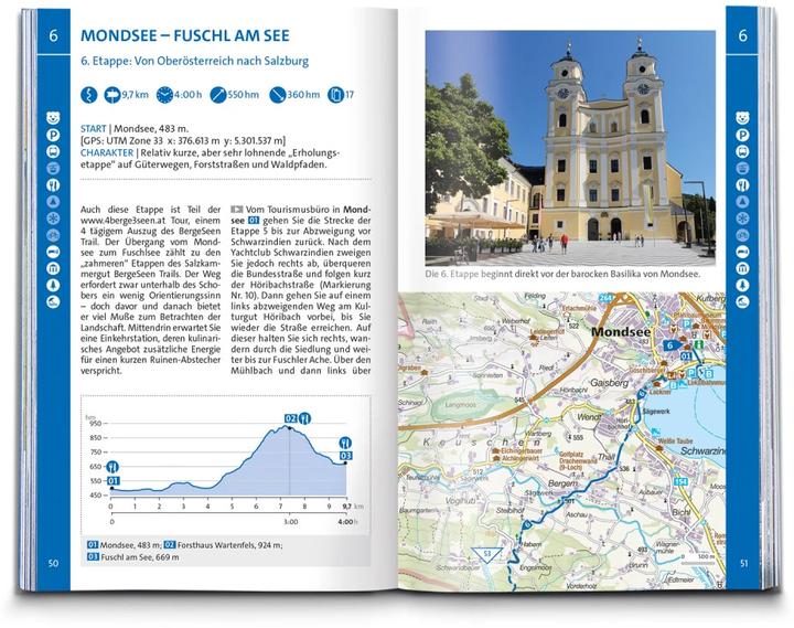 Produktbild Wanderführer 5647 Salzkammergut BergeSeen Trail, 61 Touren (Deutsch, Wolfgang Heitzmann, 2022)