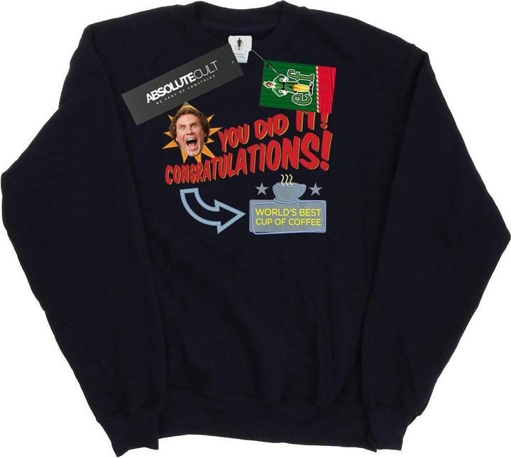 Produktbild Elf World's Best Coffee Sweatshirt (M)