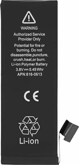 Image du produit OEM Batterie pour iPhone 5 (APN : 616-0613)