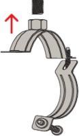 Immagine prodotto Fischer FIS 049979 Morsetto per tubi FRSN 83-91 M8/M10 (Vari)