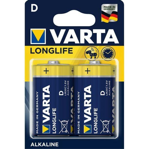 Produktbild Varta Longlife (2 Stk., D, 15800 mAh)