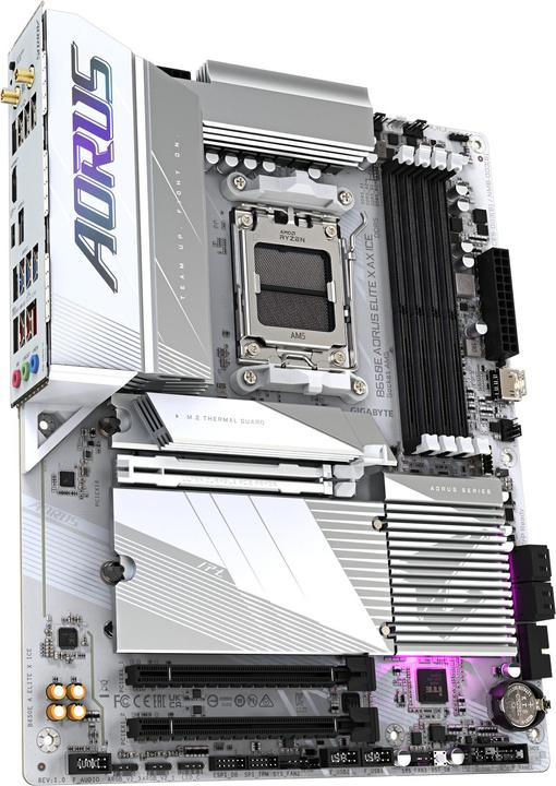 Produktbild Gigabyte B650E AORUS Elite X AX ICE (AM5, AMD B650E, ATX)