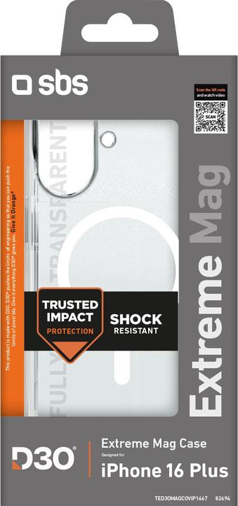 Actual product image SBS Backcover (Apple iPhone 16 Plus)