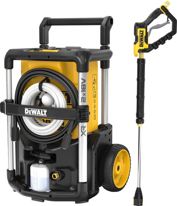 Produktbild DeWalt Akku-Hochdruckreiniger, 2x 18V, Basisversion (Akkubetrieb)