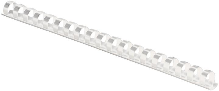 Image du produit Fellowes Dos de reliure en plastique A4 100 pièces - 8 mm, blanc