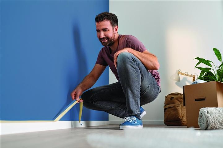 Actual product image tesa Masking tape, 19 mmx 50 m, white (19 mm)