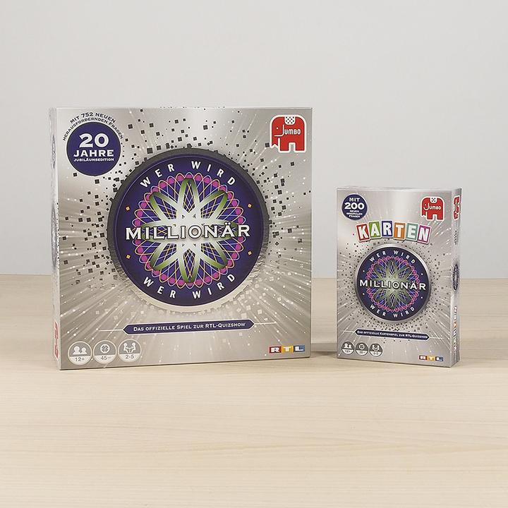 Immagine prodotto Jumbo Chi vuole essere un milionario gioco di carte (Tedesco)
