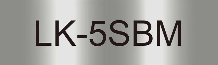 Produktbild Epson Metallic Silver/Black 18mm LK-5SBM (1.80 cm, Silber)