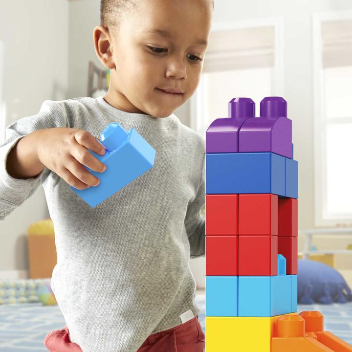 Produktbild Mega Bloks Bausteinebeutel pink (80 Teile)