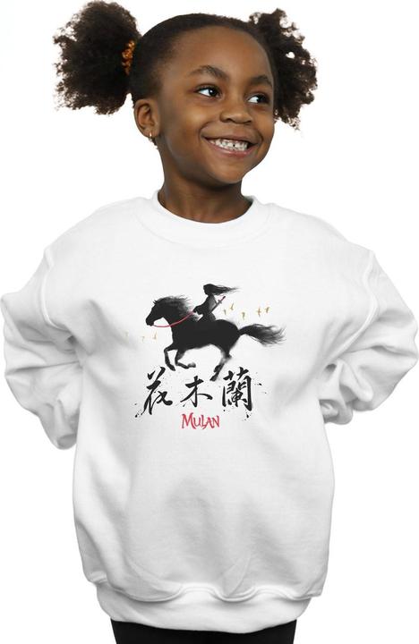 Immagine prodotto Disney Mulan Movie Wind Silhouette Felpa Ragazze (140, 146)