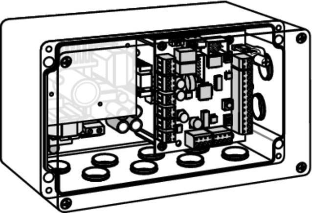 Actual product image Dormakaba Motor lock control SVP-S 36 DCW (Door set)