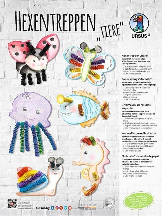 Image du produit Ursus Kit de bricolage Escaliers de sorcière Animaux
