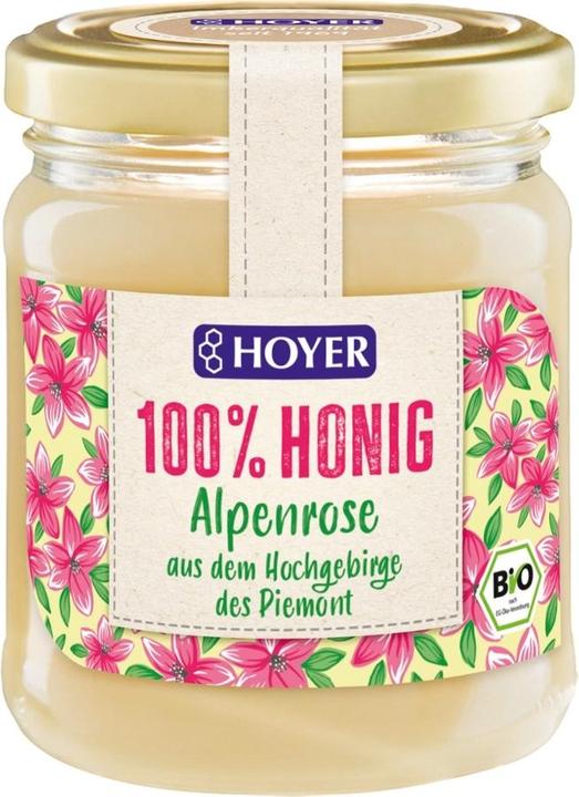 Actual product image Hoyer Alpine rose honey (250 g)