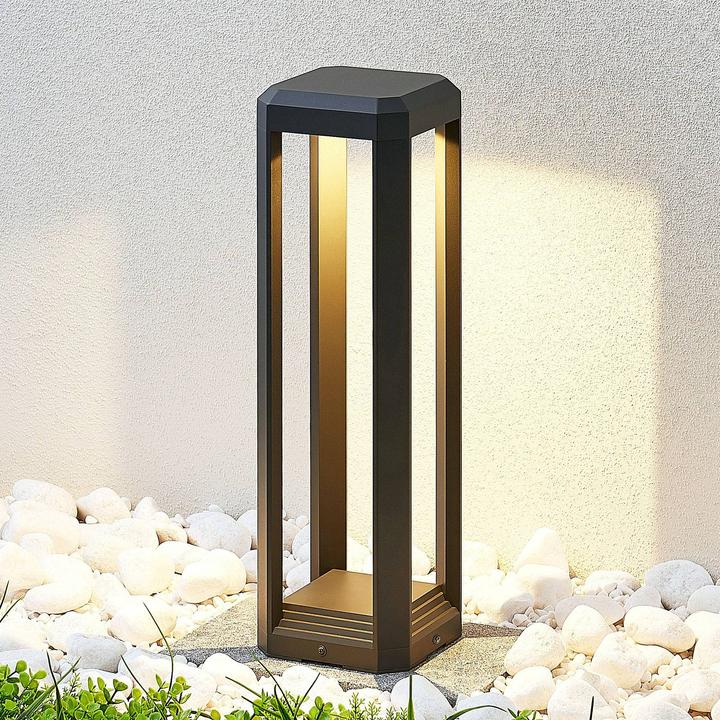 Produktbild Lucande Fery Aussen Garten Leuchte H50 Anthracite (1100 lm, IP65)