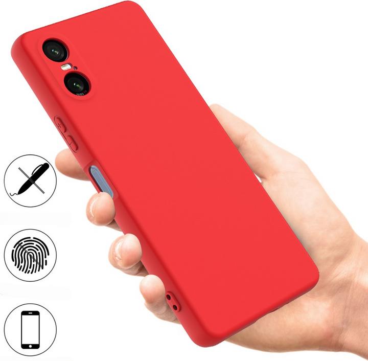 Actual product image Cover-Discount Sony Xperia 10 VI - Silicone rubber cover (Sony Xperia 10 VI)