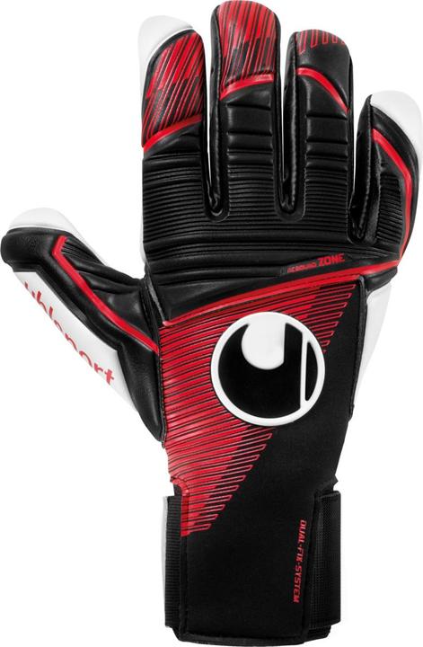 Image du produit Uhlsport Gants de gardien de but Powerline Absolutgrip HN noir/rouge/blanc (7.5)