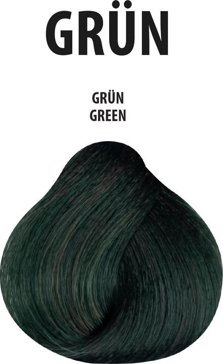 Actual product image FemMas Green) Hair Color Pure & Mix 100ml (Green)