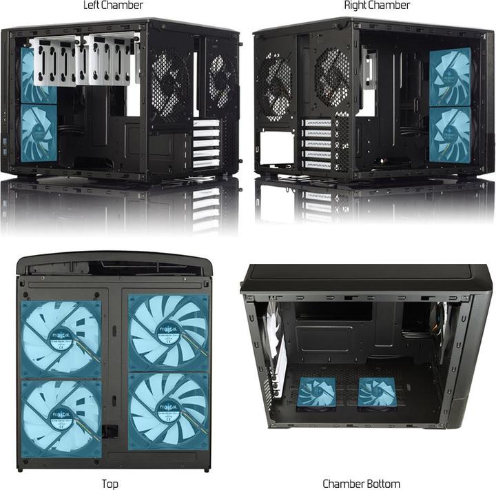 Produktbild Fractal Node 804 (mATX, Mini-ITX)