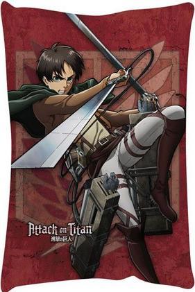 Produktbild POPbuddies Attack on Titan Kissen Eren Jaeger 50 x 35 cm (50 x 35 cm)