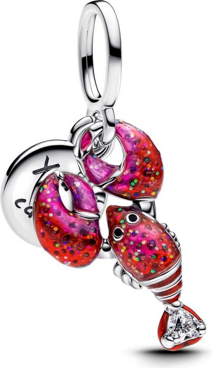 Actual product image Pandora Lobster Dangle Charm (Silver 925)
