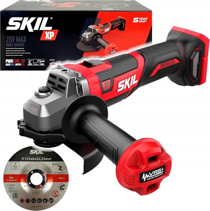 Actual product image Skil 20V BL ANGLE GRINDER 3930CB (125 mm)