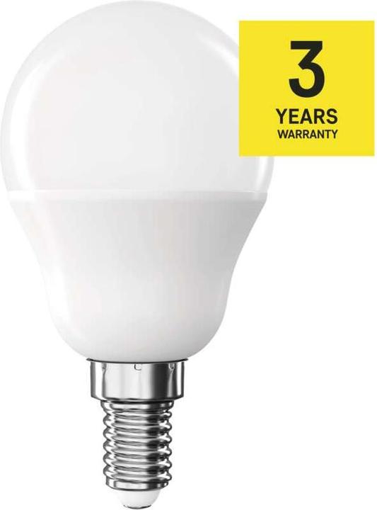 Actual product image Emos LED lamp Classic Mini Globe / E14 / 2.5 W (32 W) / 350 lm / Neutral white (E14, 2.50 W, 350 lm, 1 x, D)