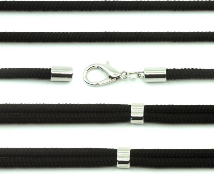 Produktbild Roost Maskenhalter Kordel 1 Stk. 301930014 Schwarz (Maskenhalter)