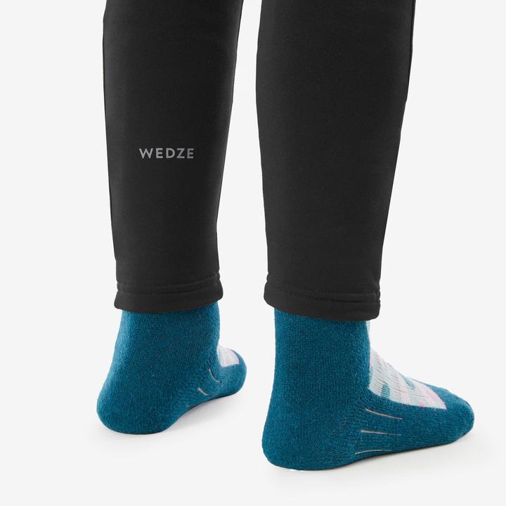 Produktbild Wedze Skiunterwäsche Funktionshose Kinder - BL 500 schwarz (100 C)