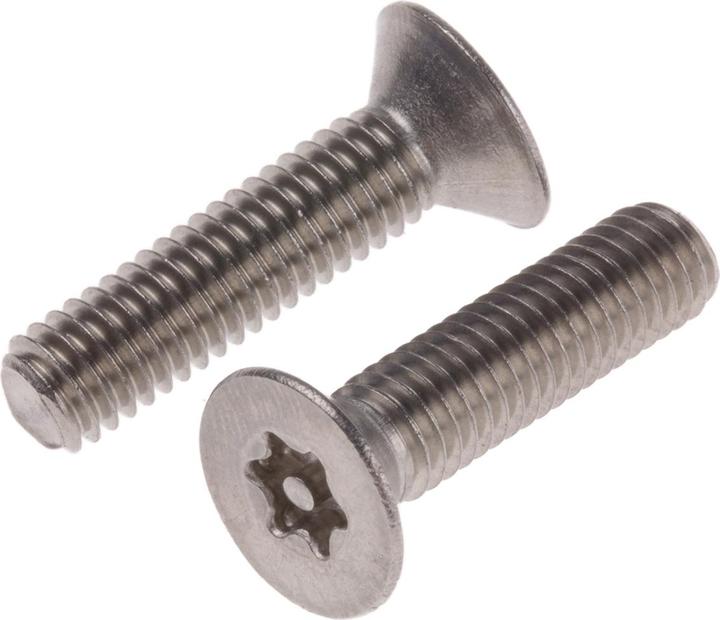 Actual product image Rs Pro Screws TORX-BO A2 M6x25mm