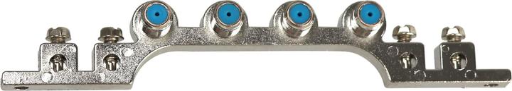 Actual product image Goobay 4-fold F-grounding block
