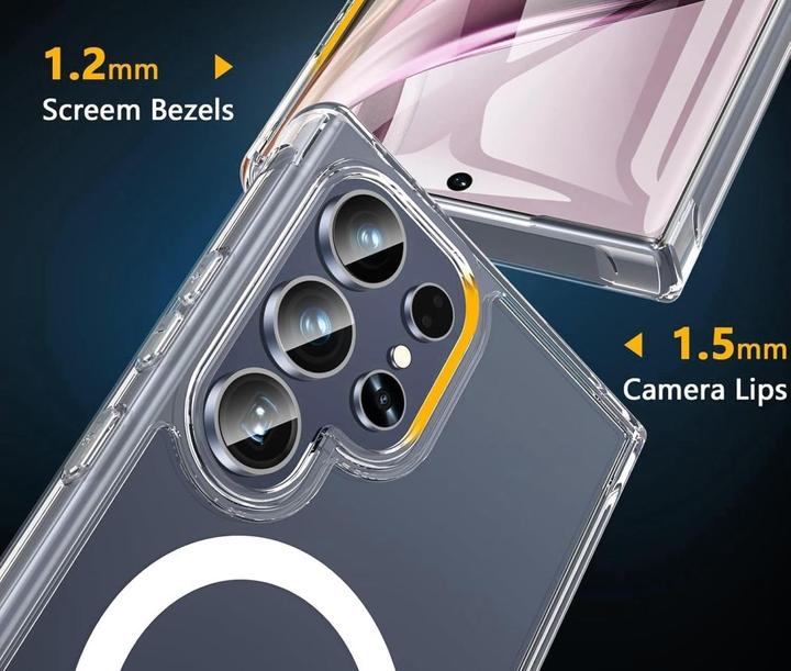 Produktbild Screenguard Magnetic Clear Case MagSafe Hülle (Samsung Galaxy S25 Ultra)