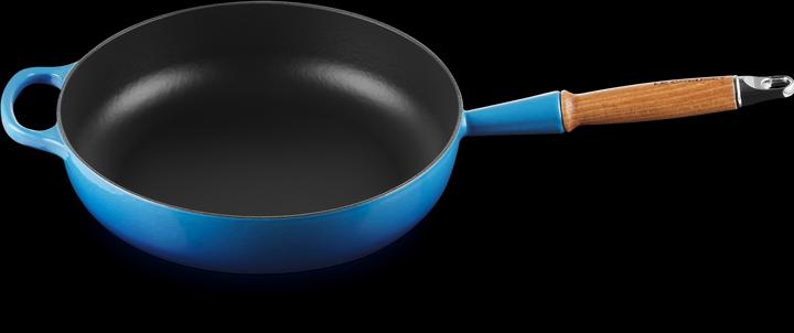 Immagine prodotto Le Creuset Padella Sig 28cm Azzurra (28 cm, Padella per friggere, Ghisa)