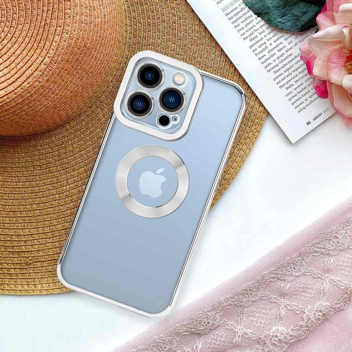 Immagine prodotto Cadorabo Custodia TPU Chrome con protezione della fotocamera per Apple iPhone 13 PRO MAX (Apple iPhone 13 Pro Max)