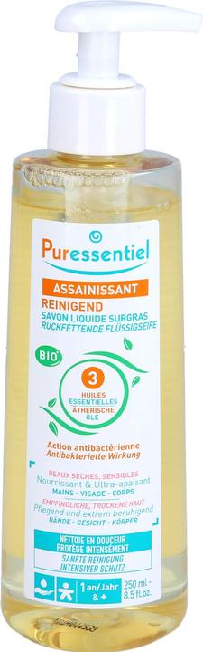 Puressentiel Rückfettende Liquid-Seife (Flüssigseife, 250 ml)
