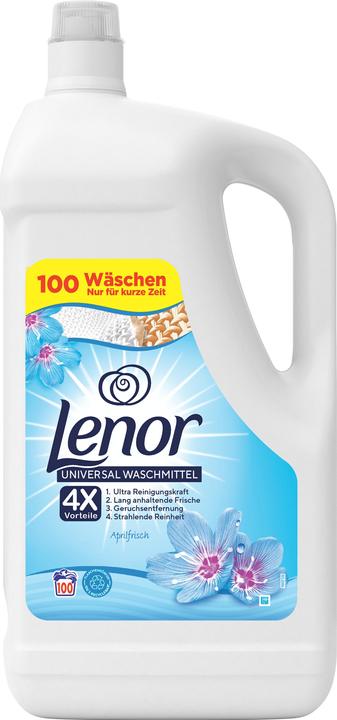 Actual product image Lenor April Fresh (100 Washing cycles, Liquid)