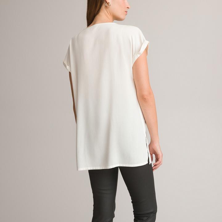 Produktbild Anne Weyburn Tunikashirt mit rundem Ausschnitt (42)