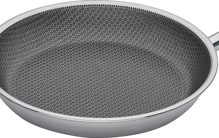 Immagine prodotto Spring Cut Resist Pure Bratpfanne (28 cm, Padella per friggere, Acciaio inossidabile)