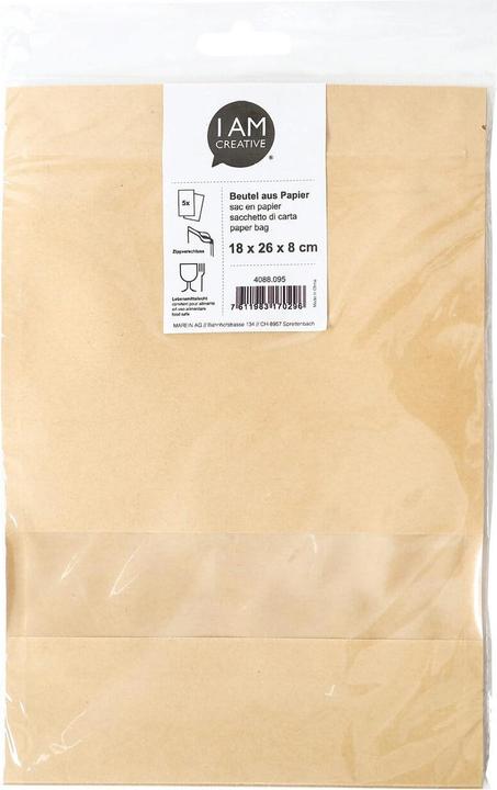 Produktbild I Am Creative Zippertüten (Geschenktüte, 5 x)