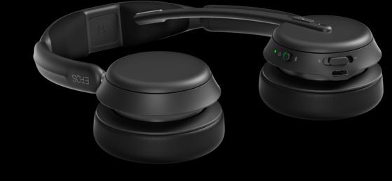 Actual product image EPOS IMPACT 1061 Stereo Bluetooth Headset incl. contactless charging stand (Wireless, USB-C)