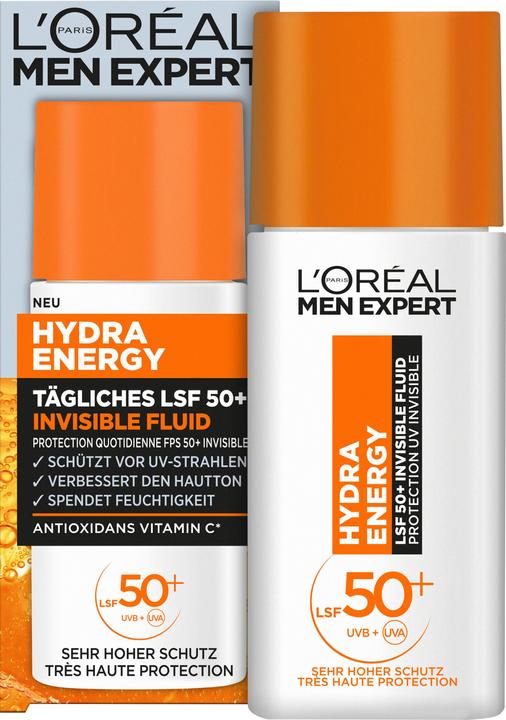Produktbild L'Oréal Paris Men Expert Hydra Energetic (Sonnencreme, SPF 50+, 50 ml)