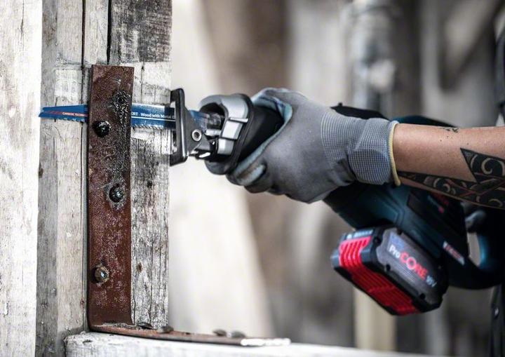 Productafbeelding Bosch Professional Zubehör Expert Hout met Metaal Slopen S 1267 XHM reciprozaagblad, 10 stuks