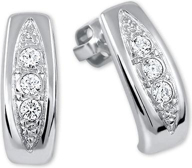 Produktbild Brilio Silver - Beautiful earrings with crystals 436 001 00162 04