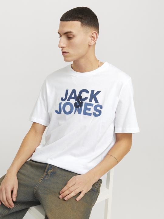 Immagine prodotto Jack & Jones Maglietta con logo a girocollo (XS)