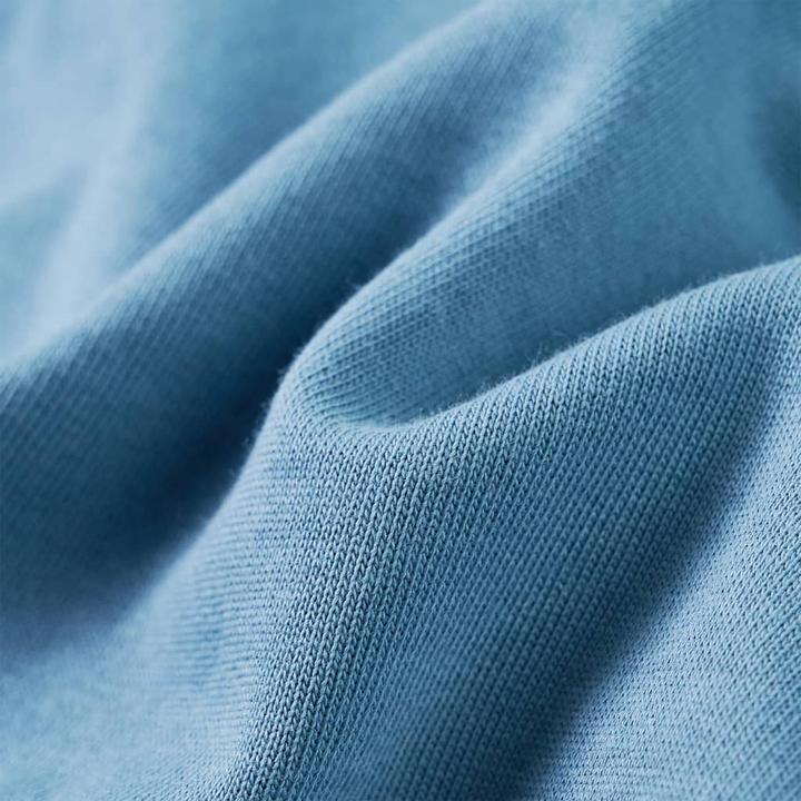Actual product image VidaXL Children's sweatshirt mid blue 104,Material: 92 % cotton. 8 (104)