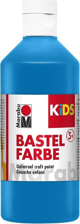 Actual product image Marabu Craft paint KiDS 500 ml blue (Blue, 500 ml)