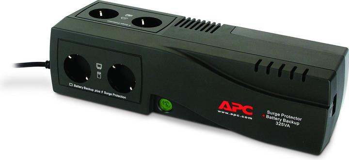 APC SurgeArrest + Batterie Backup DE (325 VA, 185 W, Standby USV)