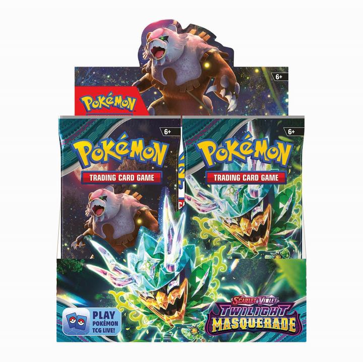 Image du produit Pokémon Twilight Masquerade (Anglais, Affichage du booster)