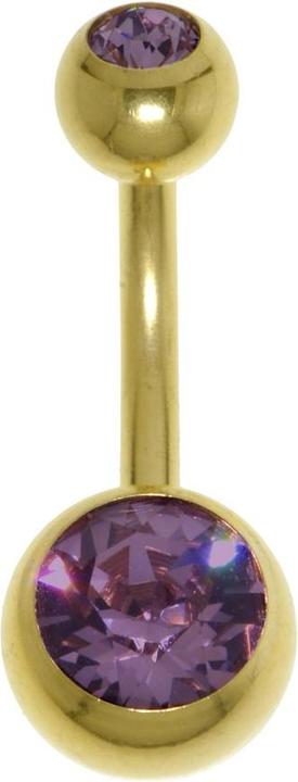 Bijouteria Bauchpiercing (Chirurgenstahl, Swarovski Kristall)