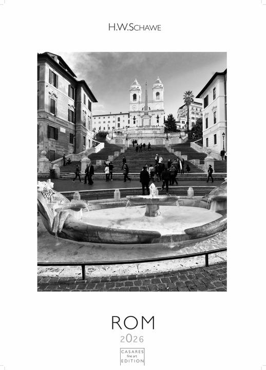 Immagine prodotto Rom schwarz-weiss 2026 S 29x21cm (Tedesco)